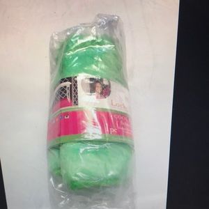 Lockerlookz Locker Rugs, Green Faux Fur Rug